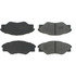 102.15230 by CENTRIC - C-Tek Semi-Metallic Brake Pads with Shims