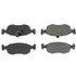 102.15380 by CENTRIC - C-Tek Semi-Metallic Brake Pads with Shims