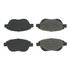 102.15410 by CENTRIC - C-Tek Semi-Metallic Brake Pads with Shims