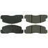 102.15500 by CENTRIC - C-Tek Semi-Metallic Brake Pads with Shims