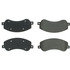 102.15550 by CENTRIC - C-Tek Semi-Metallic Brake Pads with Shims