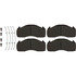 102.15600 by CENTRIC - C-Tek Semi-Metallic Brake Pads with Shims