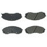 102.15660 by CENTRIC - C-Tek Semi-Metallic Brake Pads with Shims