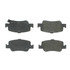102.15720 by CENTRIC - C-Tek Semi-Metallic Brake Pads with Shims