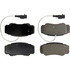 102.15820 by CENTRIC - C-Tek Semi-Metallic Brake Pads with Shims