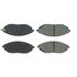 102.15900 by CENTRIC - C-Tek Semi-Metallic Brake Pads with Shims