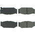 102.16140 by CENTRIC - C-Tek Semi-Metallic Brake Pads with Shims