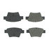 102.16210 by CENTRIC - C-Tek Semi-Metallic Brake Pads with Shims