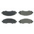 102.16380 by CENTRIC - C-Tek Semi-Metallic Brake Pads with Shims