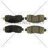 102.16500 by CENTRIC - C-Tek Semi-Metallic Brake Pads with Shims