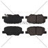 102.16790 by CENTRIC - C-Tek Semi-Metallic Brake Pads with Shims