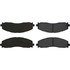102.16910 by CENTRIC - C-Tek Semi-Metallic Brake Pads with Shims