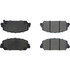 102.16970 by CENTRIC - C-Tek Semi-Metallic Brake Pads with Shims