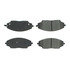 102.17020 by CENTRIC - C-Tek Semi-Metallic Brake Pads with Shims