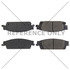 102.17070 by CENTRIC - C-Tek Semi-Metallic Brake Pads with Shims