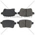 102.17220 by CENTRIC - C-Tek Semi-Metallic Brake Pads with Shims