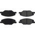 102.17760 by CENTRIC - C-Tek Semi-Metallic Brake Pads with Shims