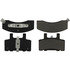 103.03700 by CENTRIC - C-Tek Ceramic Brake Pads with Shims