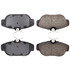 103.05420 by CENTRIC - C-Tek Ceramic Brake Pads with Shims