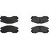 103.04700 by CENTRIC - C-Tek Ceramic Brake Pads with Shims