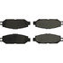 103.0613 by CENTRIC - C-Tek Ceramic Brake Pads with Shims