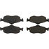 103.06480 by CENTRIC - C-Tek Ceramic Brake Pads with Shims