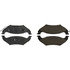 103.06620 by CENTRIC - C-Tek Ceramic Brake Pads with Shims