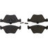 103.07400 by CENTRIC - C-Tek Ceramic Brake Pads with Shims