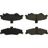 Centric 103.07500 Disc Brake Pad Set C-Tek Ceramic Brake Pads with Shims