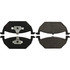 103.07680 by CENTRIC - C-Tek Ceramic Brake Pads with Shims