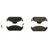 103.07600 by CENTRIC - C-Tek Ceramic Brake Pads with Shims