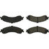 103.08340 by CENTRIC - C-Tek Ceramic Brake Pads with Shims