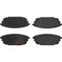 103.08920 by CENTRIC - C-Tek Ceramic Brake Pads with Shims