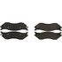 103.08970 by CENTRIC - C-Tek Ceramic Brake Pads with Shims