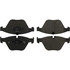 103.09180 by CENTRIC - C-Tek Ceramic Brake Pads with Shims