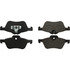 103.0939 by CENTRIC - C-Tek Ceramic Brake Pads with Shims