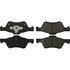 103.10470 by CENTRIC - C-Tek Ceramic Brake Pads with Shims