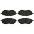 Centric 103.10780 Disc Brake Pad Set C-Tek Ceramic Brake Pads with Shims