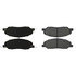 103.10810 by CENTRIC - C-Tek Ceramic Brake Pads with Shims