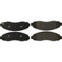 103.0962 by CENTRIC - C-Tek Ceramic Brake Pads with Shims