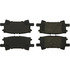 103.09960 by CENTRIC - C-Tek Ceramic Brake Pads with Shims