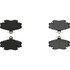 103.11460 by CENTRIC - C-Tek Ceramic Brake Pads with Shims