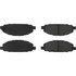 103.11910 by CENTRIC - C-Tek Ceramic Brake Pads with Shims