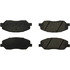 Centric 103.12020 Disc Brake Pad Set C-Tek Ceramic Brake Pads with Shims