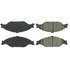 102.08040 by CENTRIC - C-Tek Semi-Metallic Brake Pads with Shims