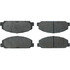 102.08270 by CENTRIC - C-Tek Semi-Metallic Brake Pads with Shims