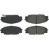 102.08290 by CENTRIC - C-Tek Semi-Metallic Brake Pads with Shims