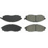 Centric 102.08300 Disc Brake Pad Set C-Tek Semi-Metallic Brake Pads with Shims