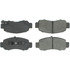 102.08320 by CENTRIC - C-Tek Semi-Metallic Brake Pads with Shims