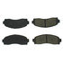 102.08330 by CENTRIC - C-Tek Semi-Metallic Brake Pads with Shims